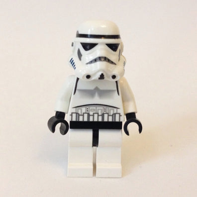 LEGO Minifigure -- Stormtrooper (Black Head, Dotted Mouth Pattern)-Star Wars / Star Wars Episode 4/5/6 -- SW0188 -- Creative Brick Builders